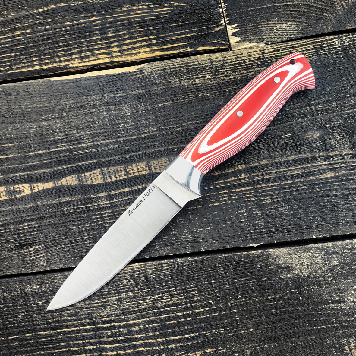 Нож Ладья из  стали 110Х18